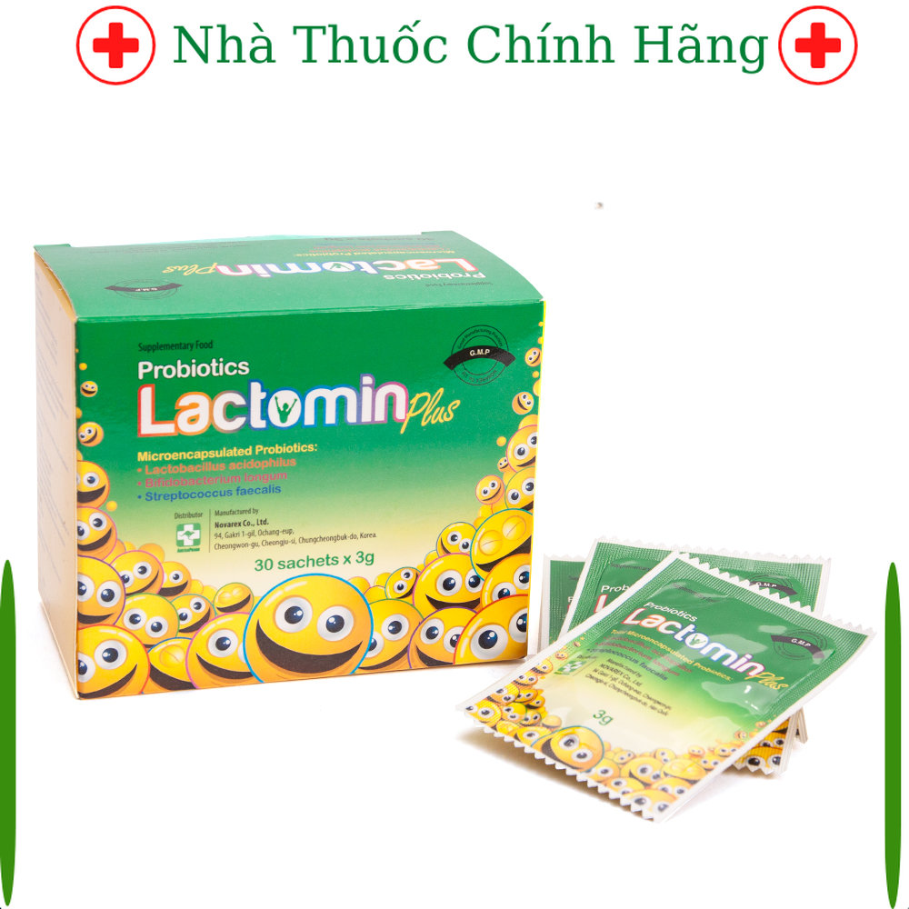 Lợi Khuẩn Probiotics Lactomin Plus hộp 30 Gói . ch