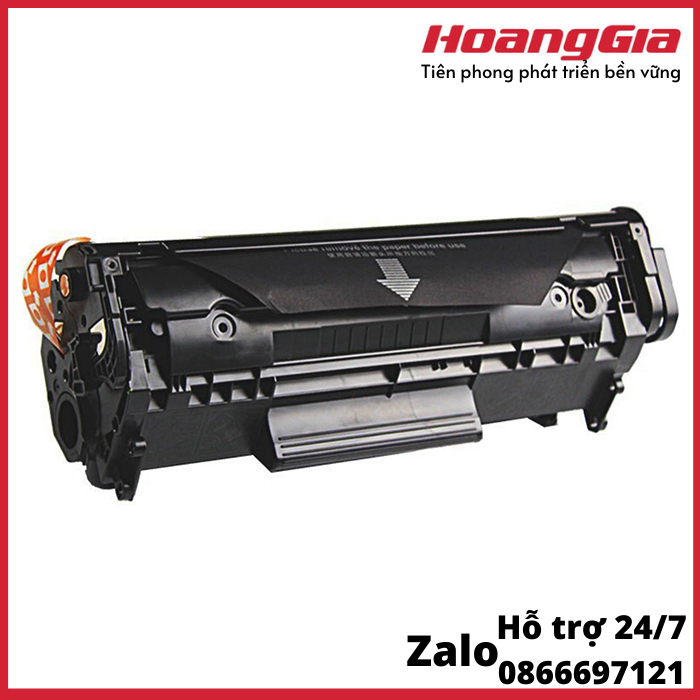 Hộp mực in dùng cho canon2900 ( Hàng nhập  có nắp đổ mực )