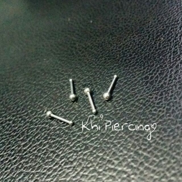 Khuyên mũi bi 2mm 1 chiếc