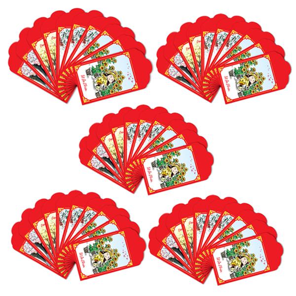 [HCM]Bao lì xì Tết (1 xấp/50 bao)