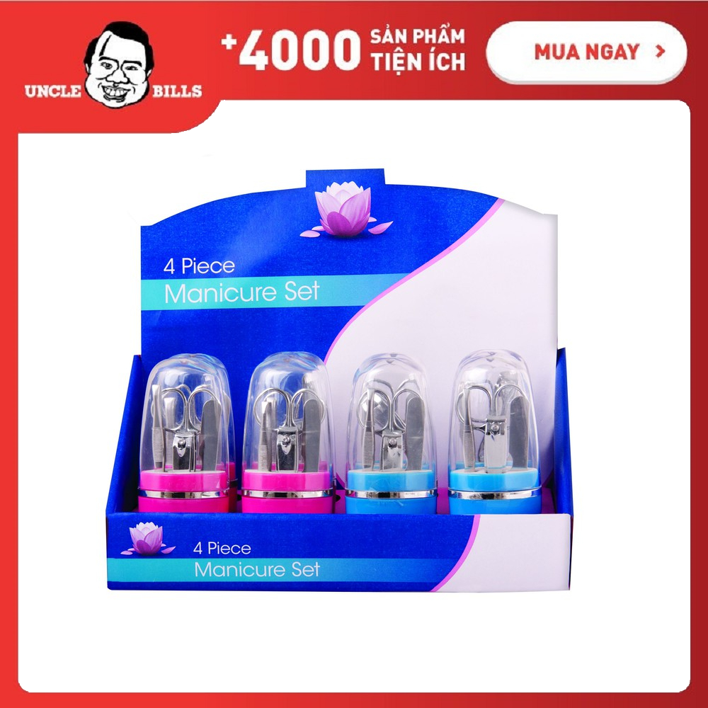 Bộ 4 dụng cụ chăm sóc móng dùng một lần Uncle Bills AG0386