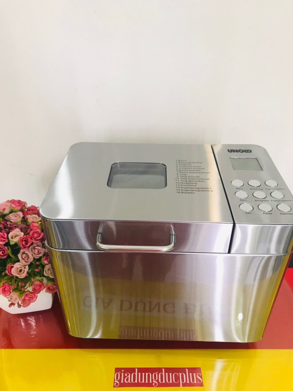 Máy làm bánh mì unold 68456; hàng model mới 2020; 16 chương trình cài đặt sẵn