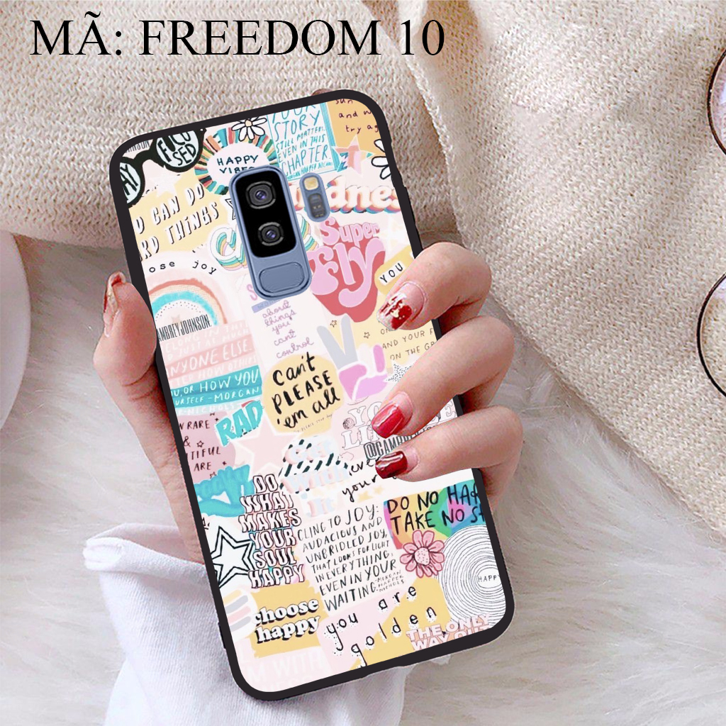 [HCM]Ốp lưng iCase dành cho Samsung Galaxy S9 Plus viền dẻo TPU BST Phong cách tự do