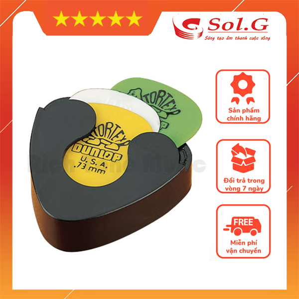 Hộp đựng pick guitar Dunlop chuyên nghiệp - Nhập khẩu Mỹ - Phân phối chính hãng Sol.G