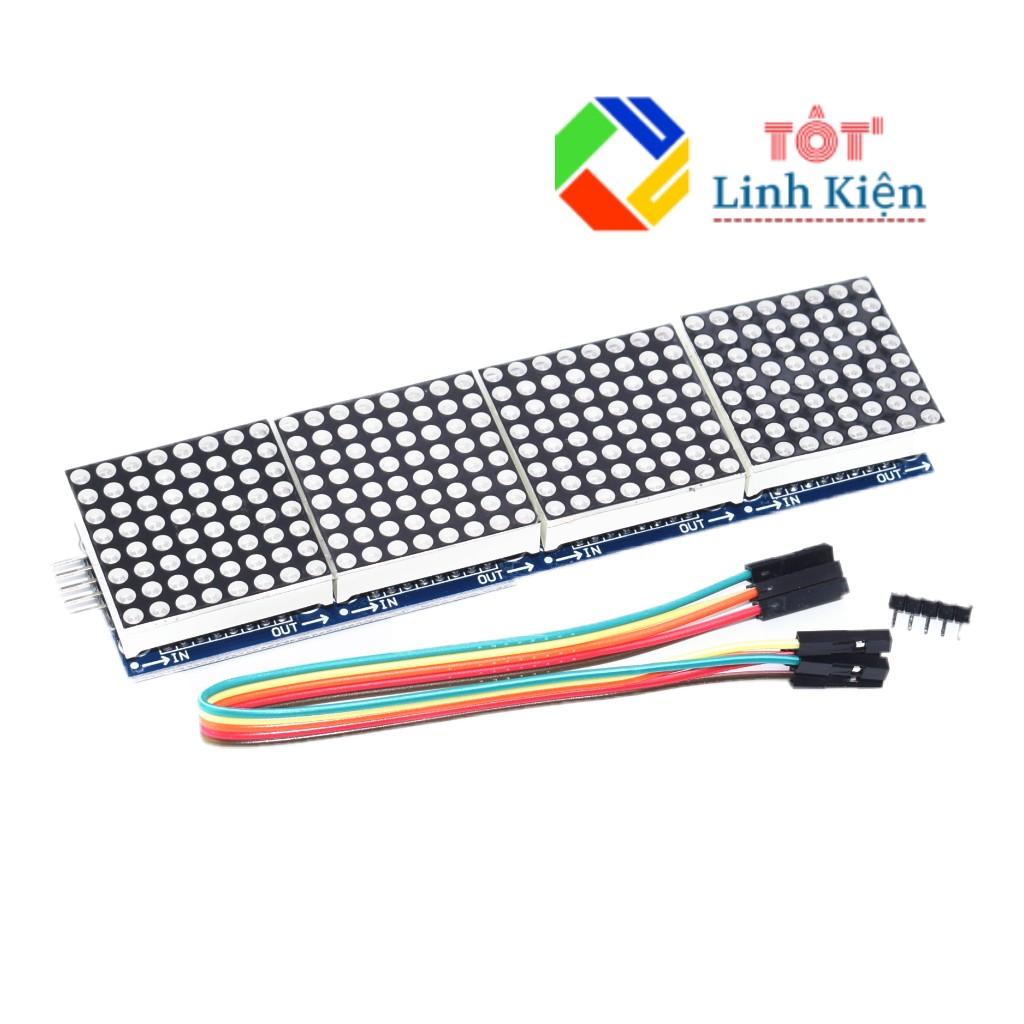 Mạch hiển thị 4 led ma trận max7219