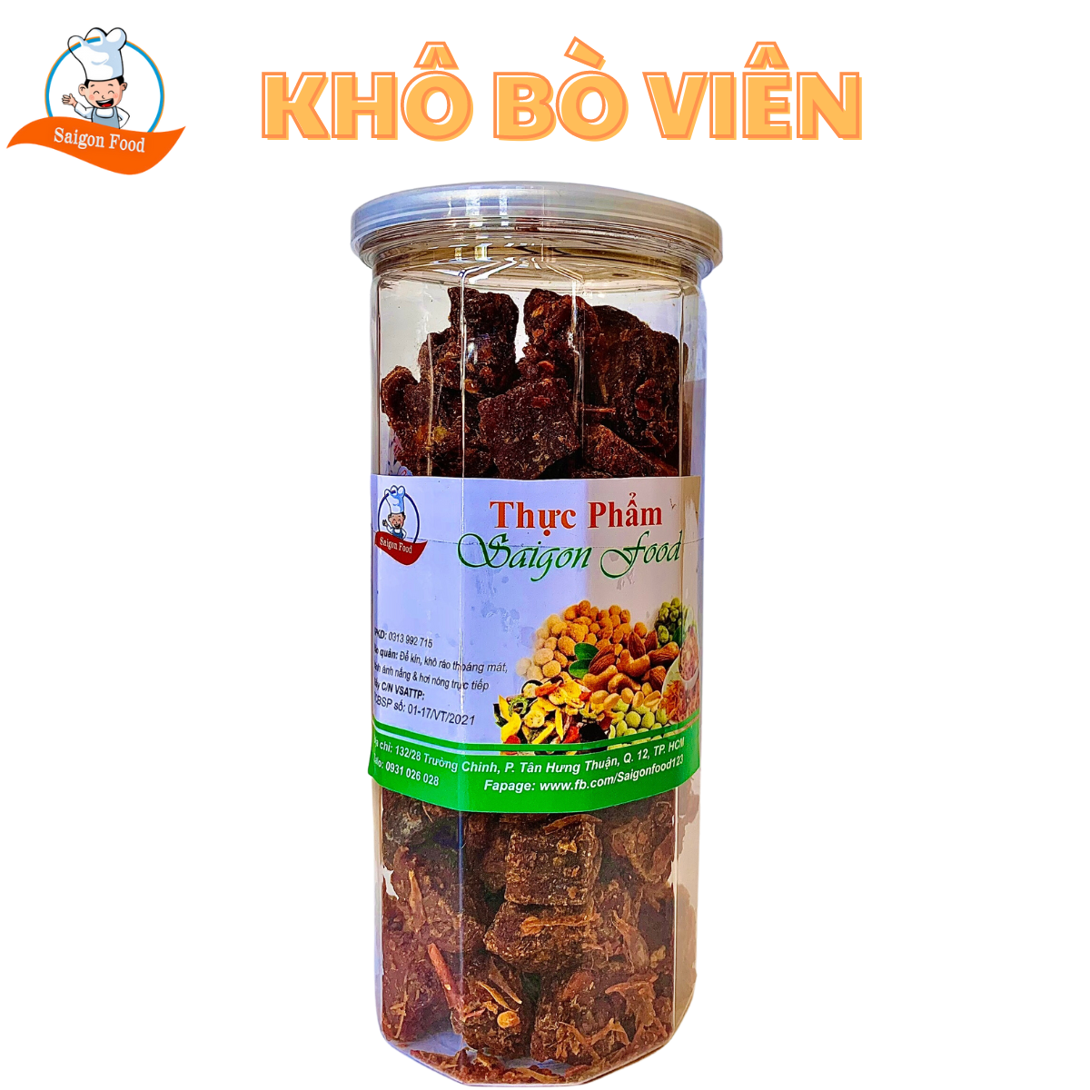 [HCM]500g Khô Bò viên loại 1