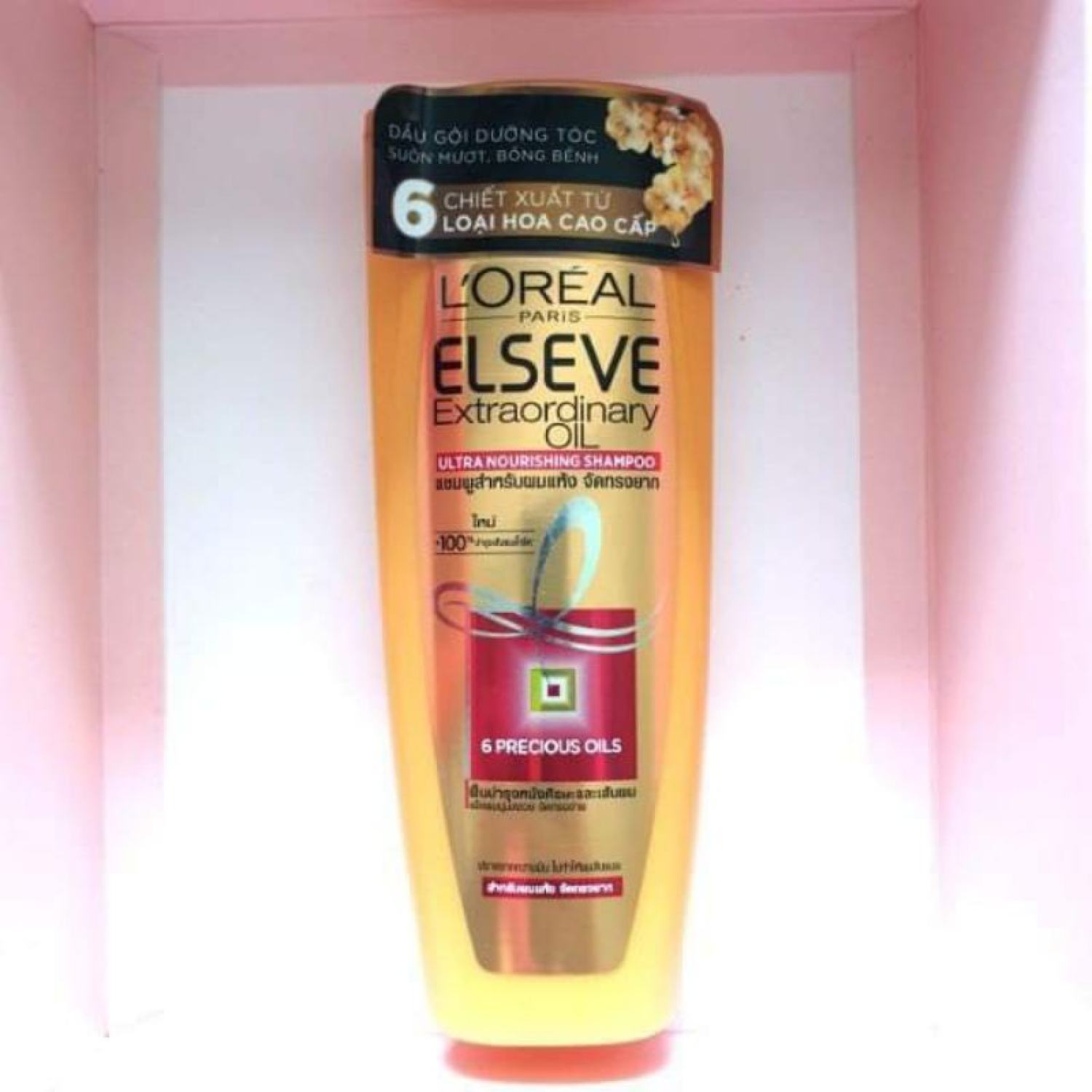 Dầu Gội Chiết Xuất Tinh Dầu Hoa Tự Nhiên L'Oreal Paris Elseve Extraordinary 130ml