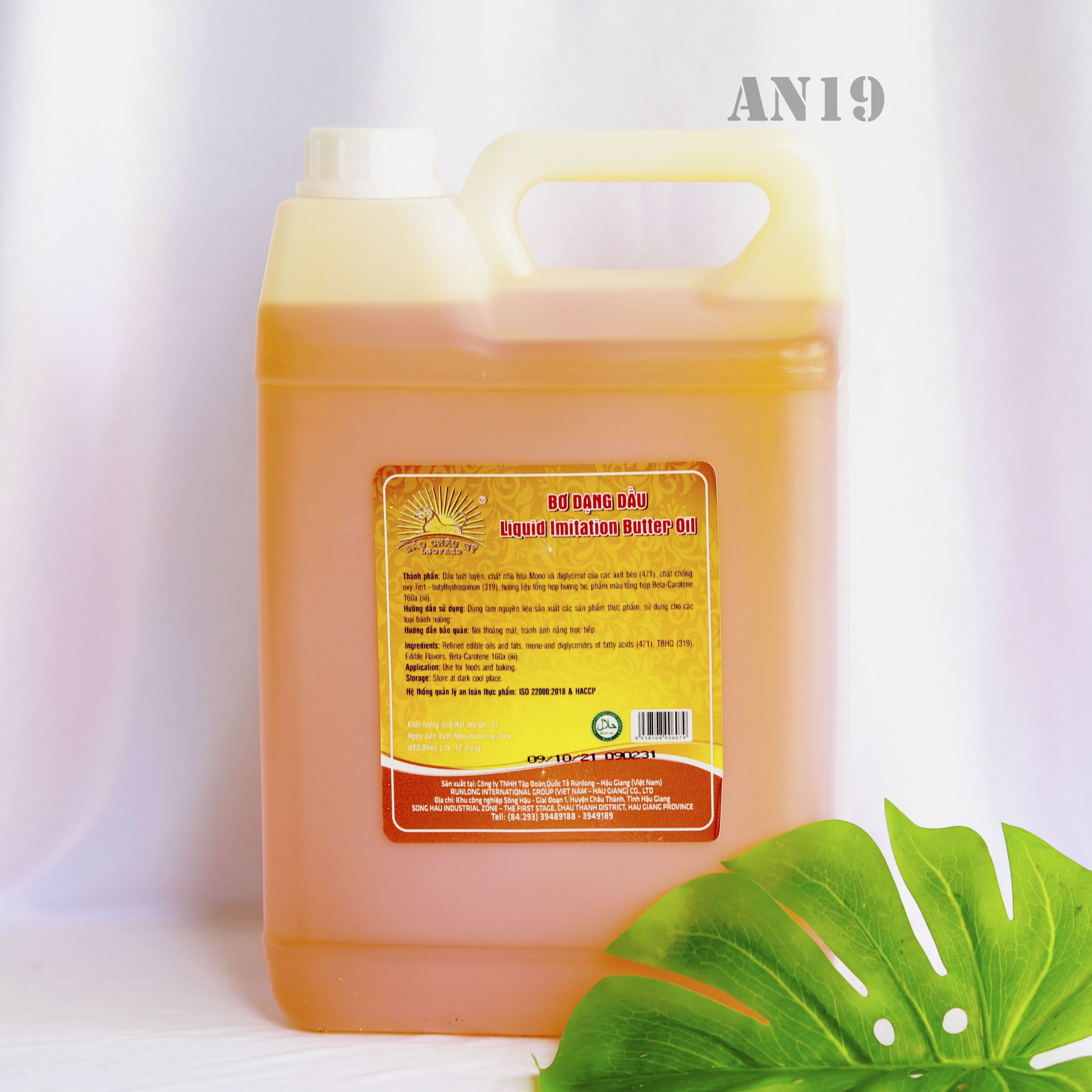 Bơ dạng dầu 5 lít