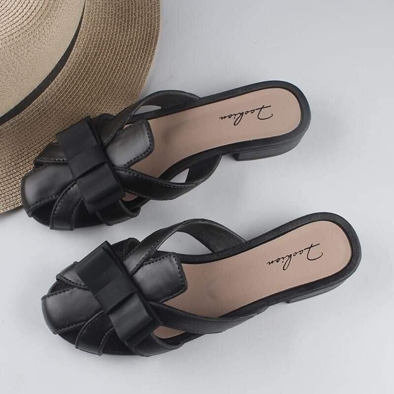 HOÀN TIỀN 15% - Dép sục nhựa dẻo nữ hình nơ đi mềm êm chân  chống nước  mẫu hot mới nhất 2024