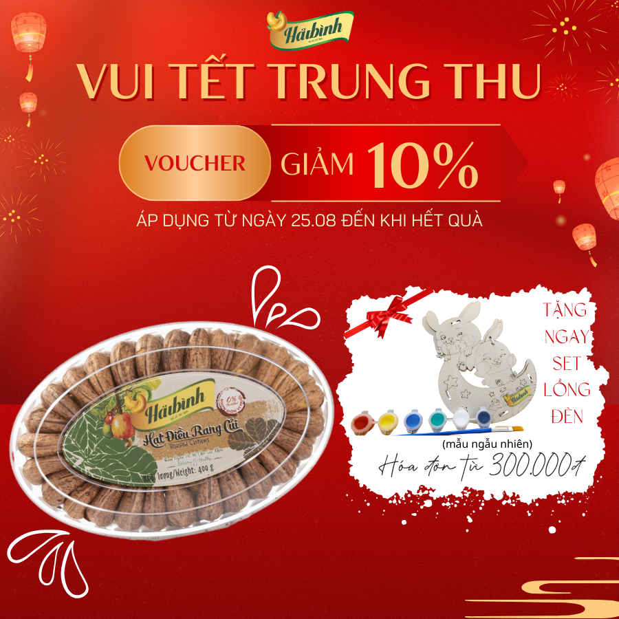 Hạt điều rang củi Hải Bình Gia Lai hộp Oval loại cao cấp 260g- Hạt điều rang củi tự nhiên,an toàn,món ăn vặt thơm ngon, bổ dưỡng tròn vị