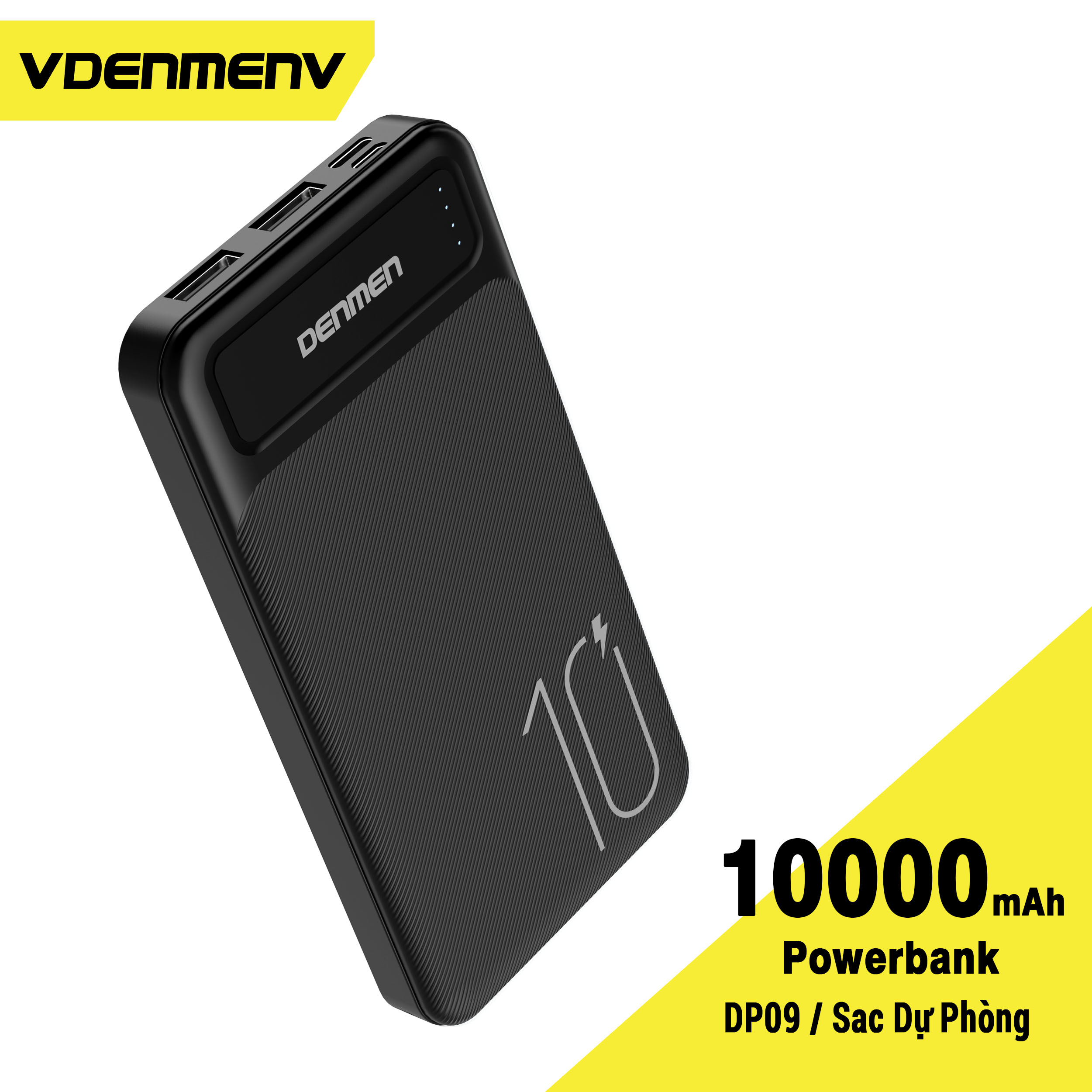 Sạc dự phòng denmen dp09
