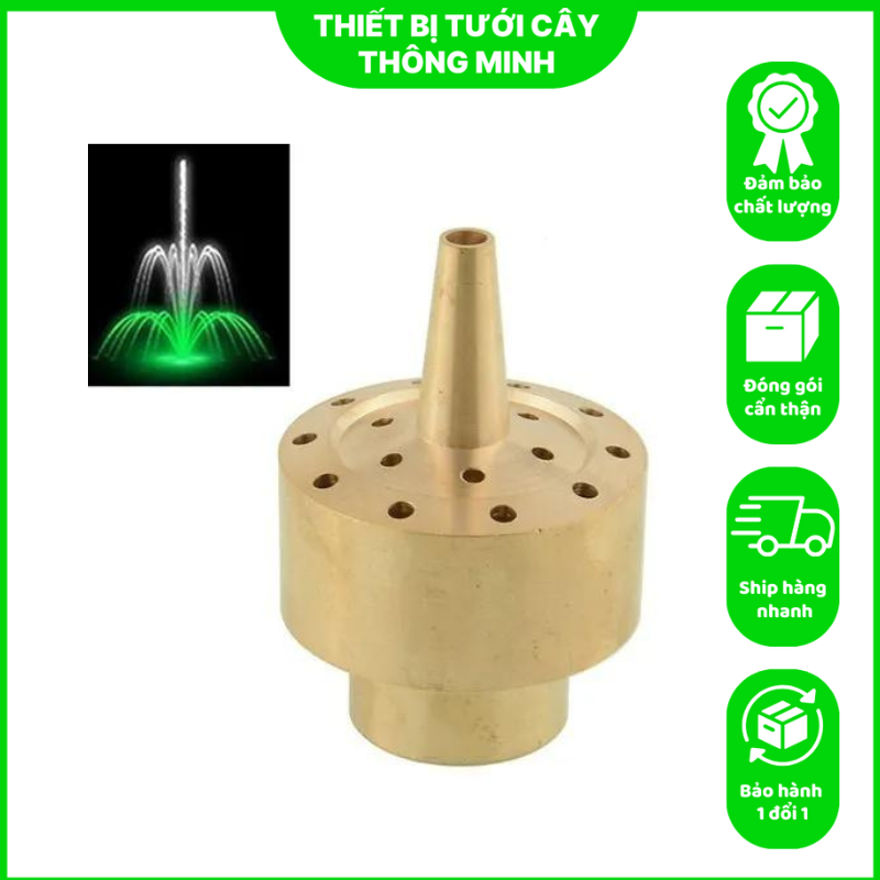 Đầu phun nước hình bông hoa 21mm