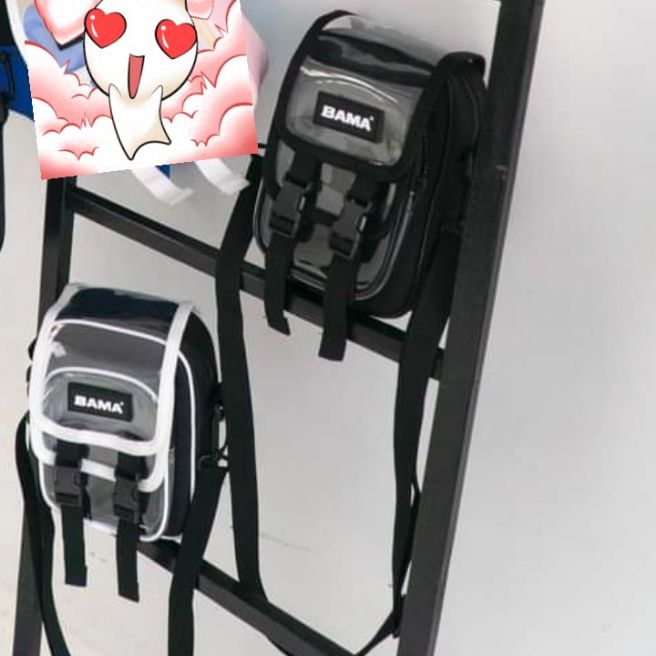 TÚI ĐEO CHÉO BAMA DA BÓNG PHỐI TRONG