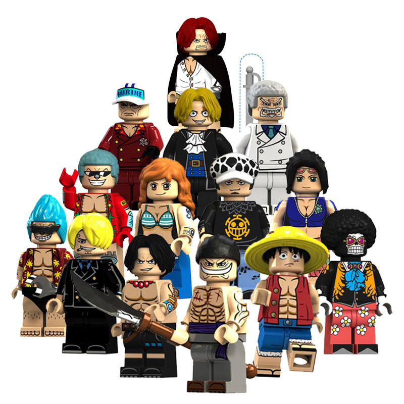 Mô hình nhân vật lego trong phim one piece 014