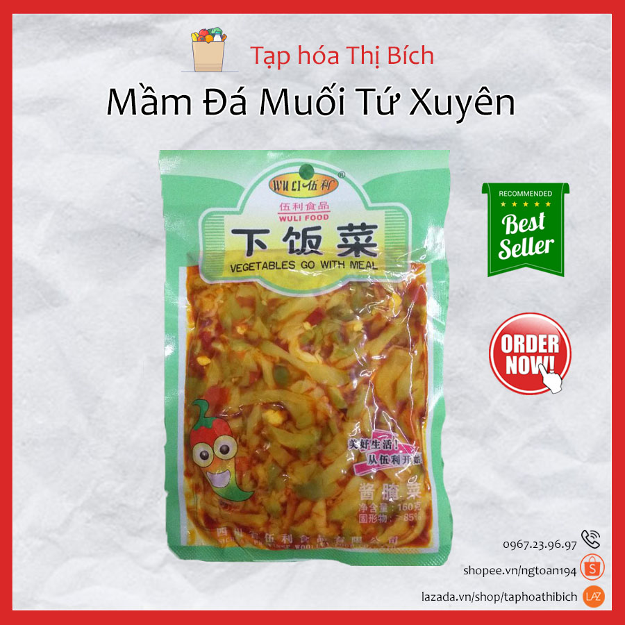 Mầm Đá Muối Tứ Xuyên Kim Chi Đặc Sản Tứ Xuyên
