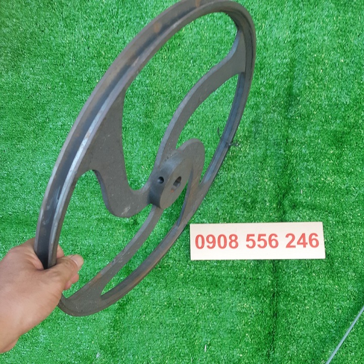 Puly máy trộn 45cm cốt 25mm một rãnh