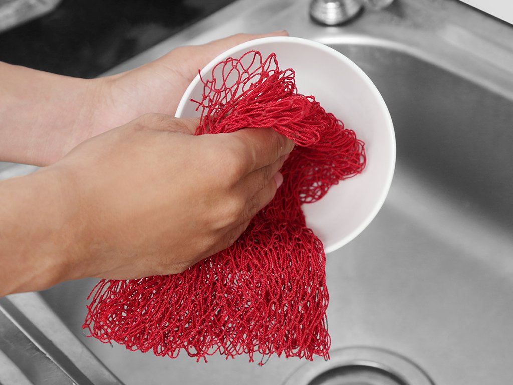Lưới rửa chén tạo bọt