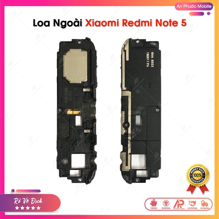 Loa ngoài xiaomi redmi note 5 - linh kiện loa điện thoại xiaomi zin bóc máy