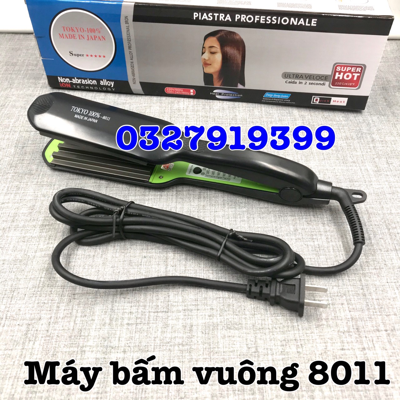 Máy bấm tóc vuông cao cấp tokyo 8011