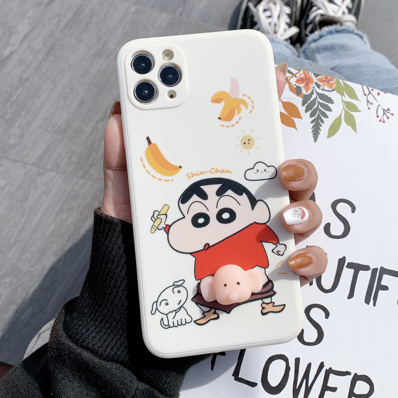 Ốp Lưng Silicon Màu Bảo Vệ Camera Shin