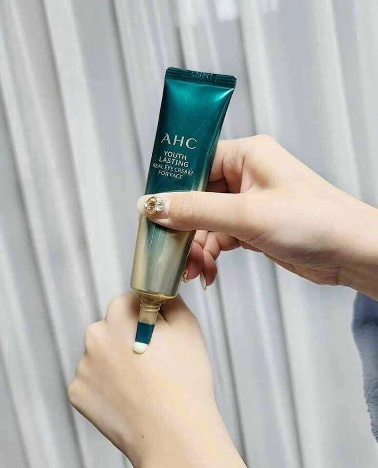 Kem mắt ahc ageless real eye cream for face 12ml