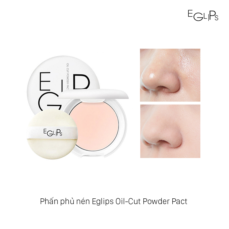 Phấn Phủ Kiềm Dầu Eglips Oil Cut Powder Pact