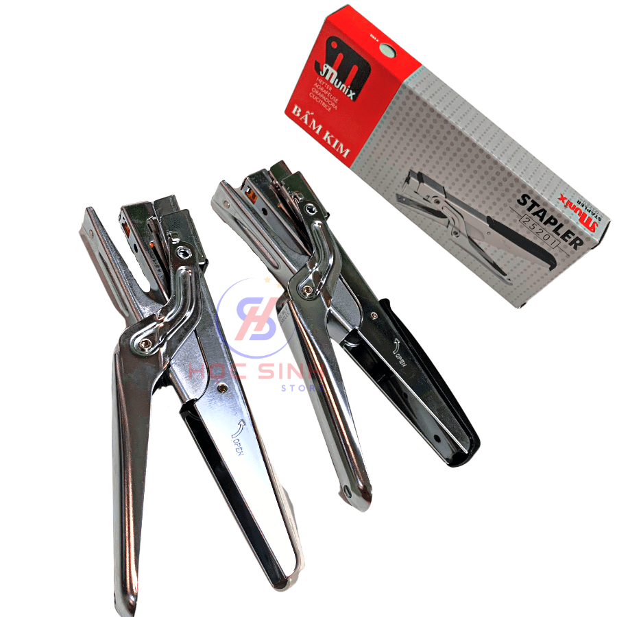 Bấm kim số 10 unix 25201 dạng kìm cao cấp xuất xứ ấn độ