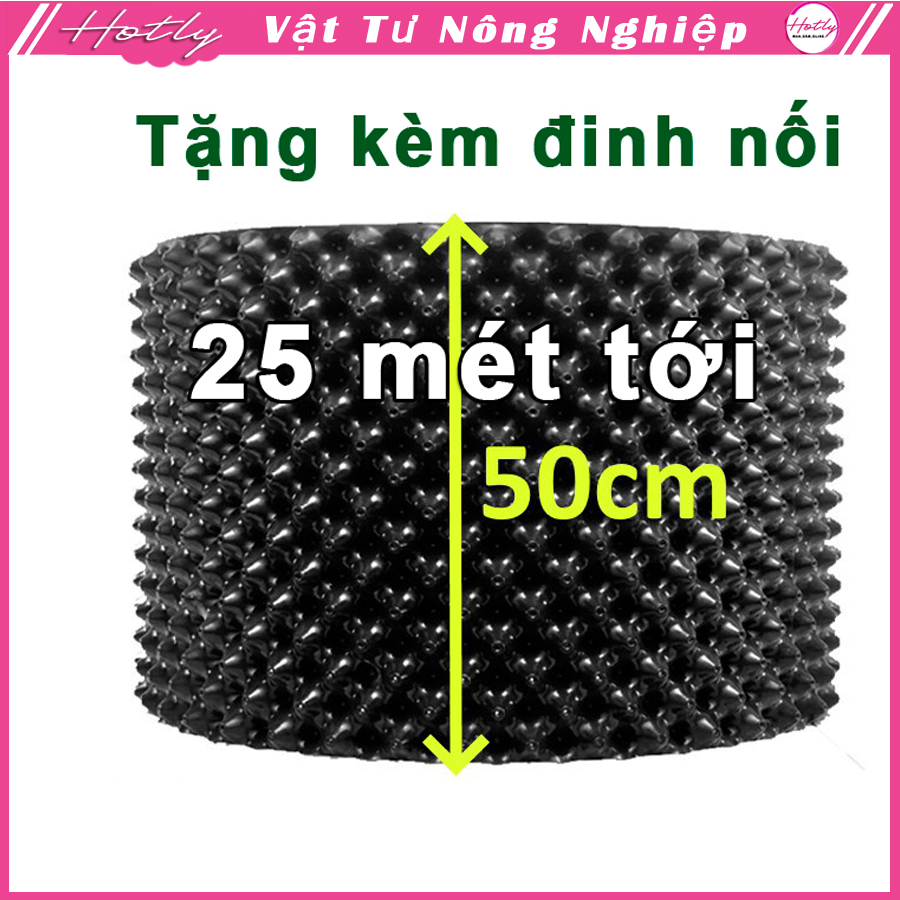 25 mét cao 50cm bầu ươm cây, chậu trồng cây thông minh v6 dày 6mm, tặng ốc vít--77902