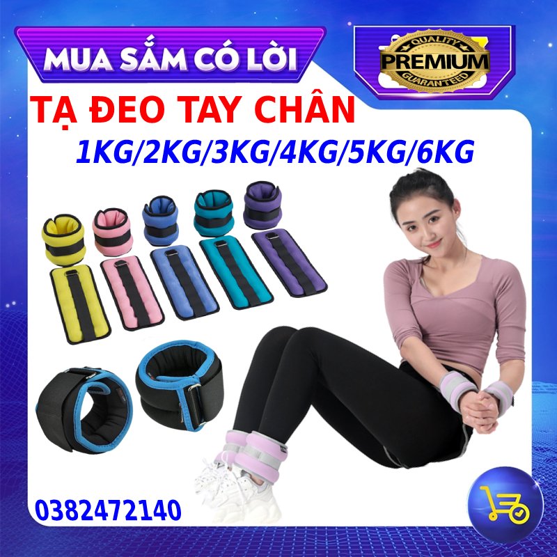 TẠ ĐEO CHÂN MẠT SẮT 2KG/1KG/0,6KG SIÊU ÊM - PHIÊN BẢN TẠ 5.0, ÊM CHÂN, KHÔNG GÂY XƯỚC CHÂN - DÙNG HỖ TRỢ TẬP GYM, TẬP XÀ ĐƠN