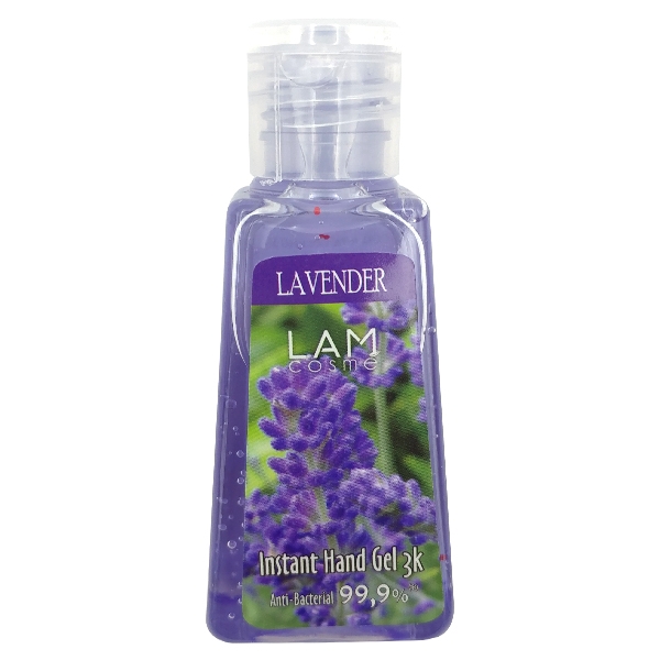 Fahasa - Gel Rửa Tay Khô 3K Lavender 60ml (Hương Oải Hương)