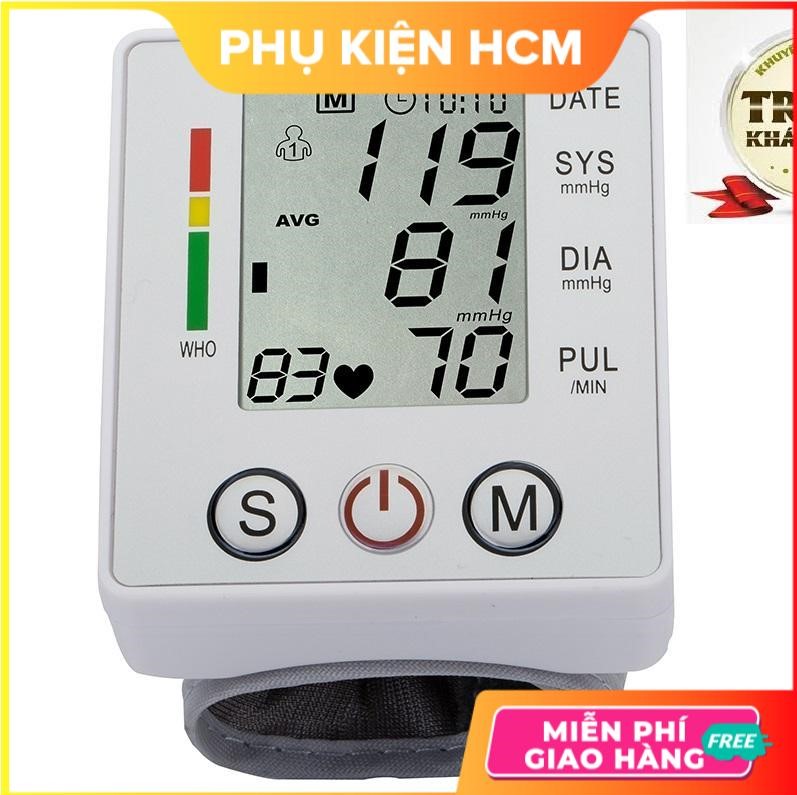 Máy đo huyết áp bắp tay JZK-003R - Máy đo huyết áp mini thông minh cao cấp đến từ thương hiệu ELECTRONIC BLOOD PRESSURE MONITOR - Phụ Kiện HCM