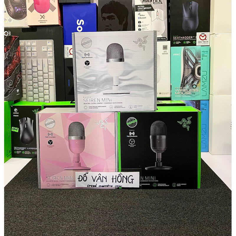 Micro để bàn Razer Seiren Mini