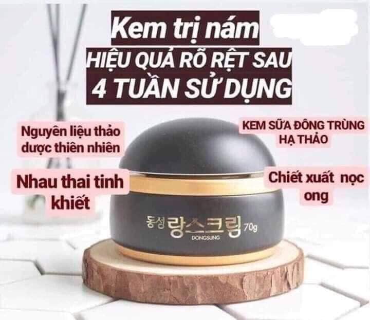 [Mua 1 tặng 1] KEM Nám Cao Cấp Đông Sung .Korea,Tăng Son Trị Giá 100k ,Kem Nám Đông Sung Đánh Bay Nám ,Tàn Nhang ,Nám Lâu Năm,Cải Thiện Sắc Tố Da.LIIN COMESTIC