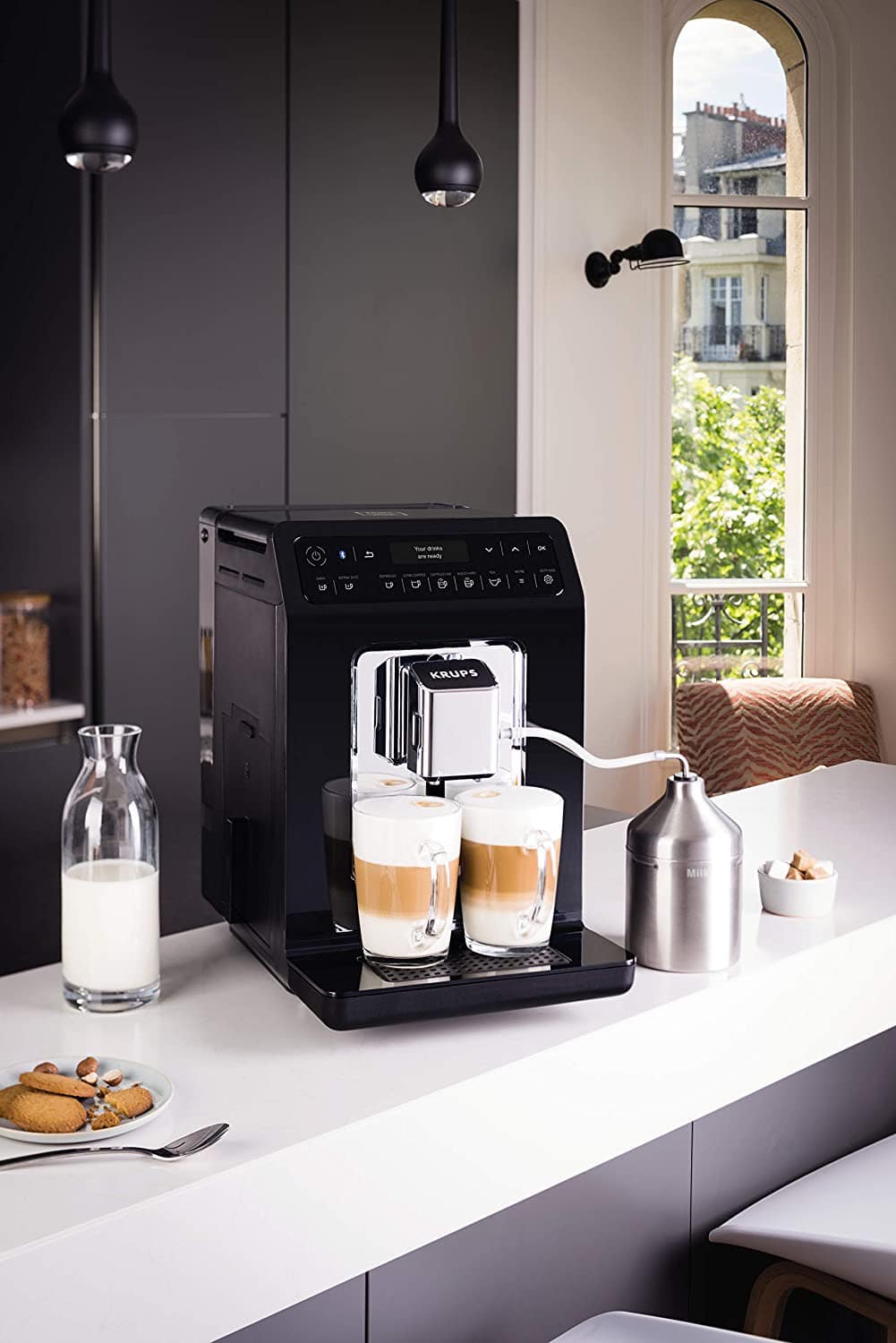 MÁY PHA CAFE KRUPS EA8918 CAPPUCCINO 2,3L TỰ ĐỘNG