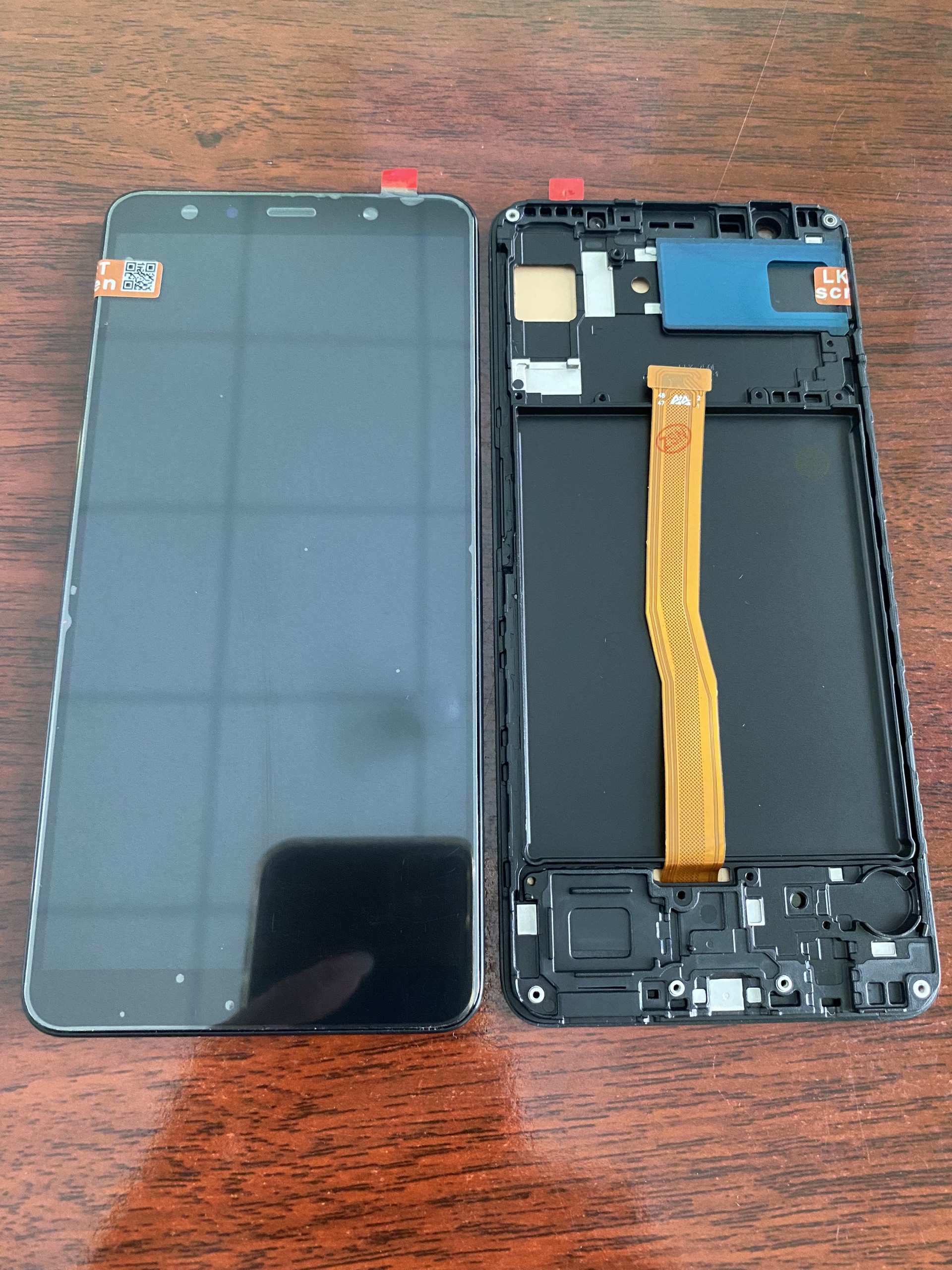 Màn hình samsung a750 / a7 2018 oled khung