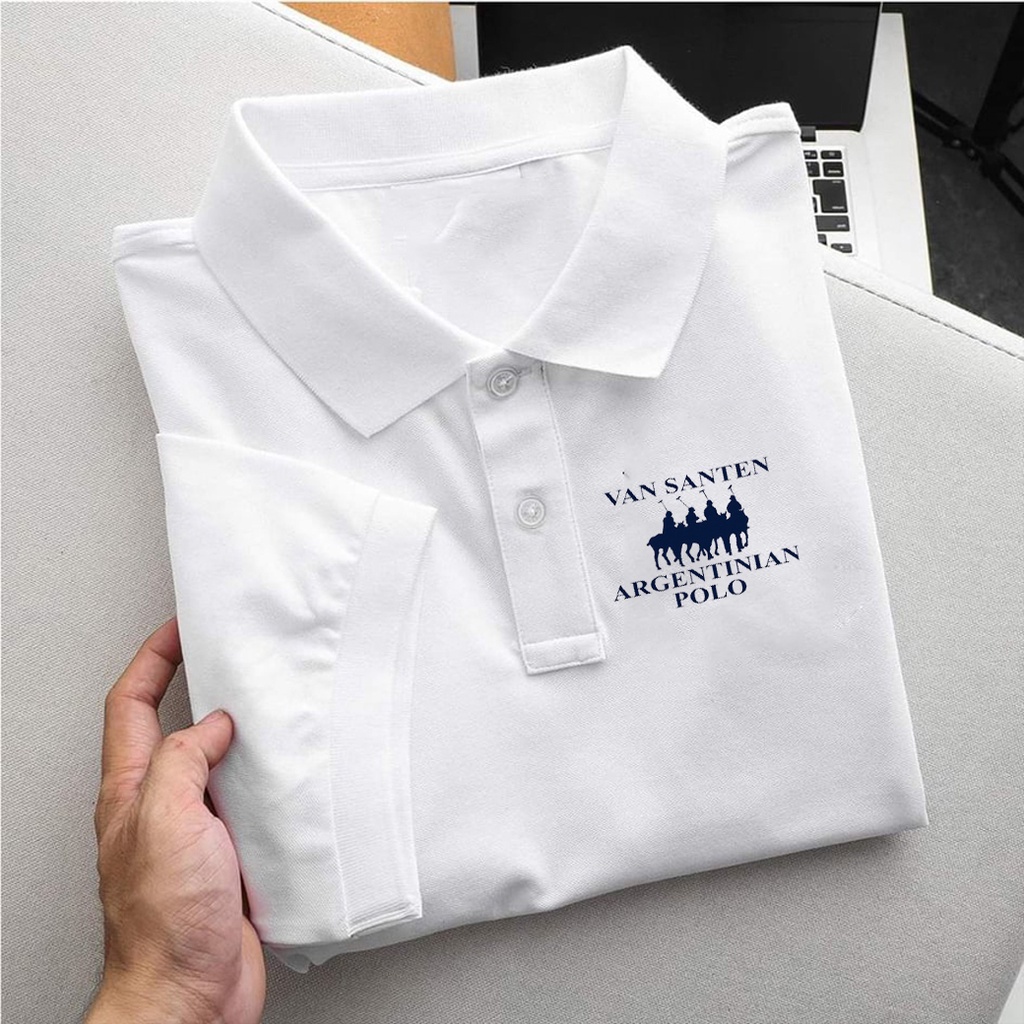 Áo polo nam , cổ dệt bo len ,áo thun nam có cổ tay ngắn thanh lịch POLO - 2