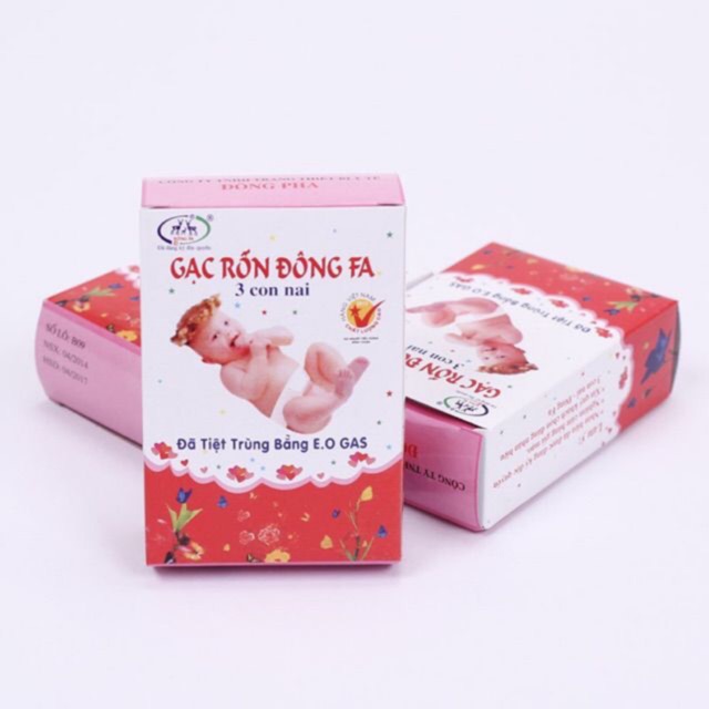 Gạc băng rốn sơ sinh đông pha