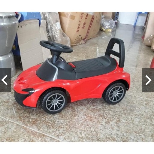 Xe lắc bơi chòi chân ô tô có nhạc , tựa lưng ,thùng chứa đồ