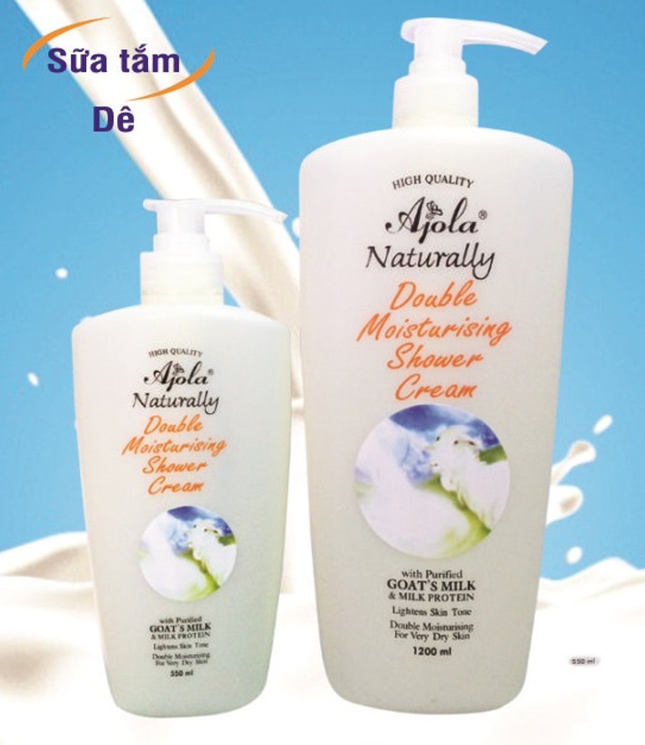 Sữa tắm con dê Leivy 1150ml - Chính hãng