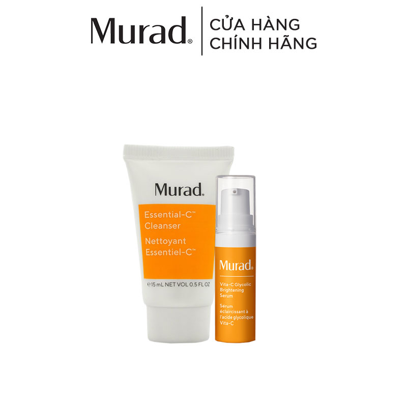 [ƯU ĐÃI 70%] Bộ sản phẩm Phục hồi độ ẩm và sáng da MURAD ES E-SHIELD DUO GWP 2021