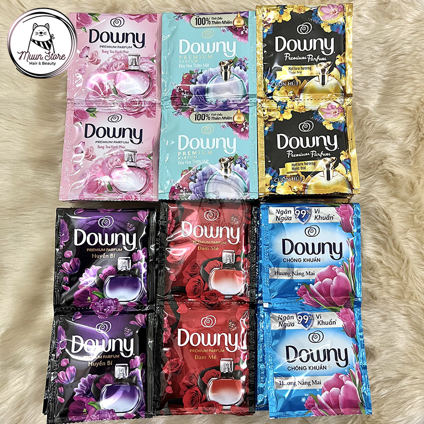 Nước xả vải downy dây 10 gói