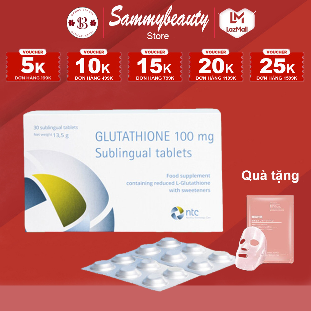 Báo cáo thị trường Glutathione 100mg sàn TMĐT cập nhật tháng 05/2026