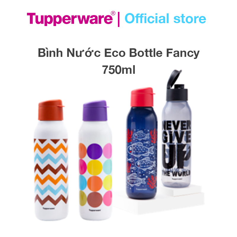 Bình Nước Tupperware Eco Bottle Fancy 750ml