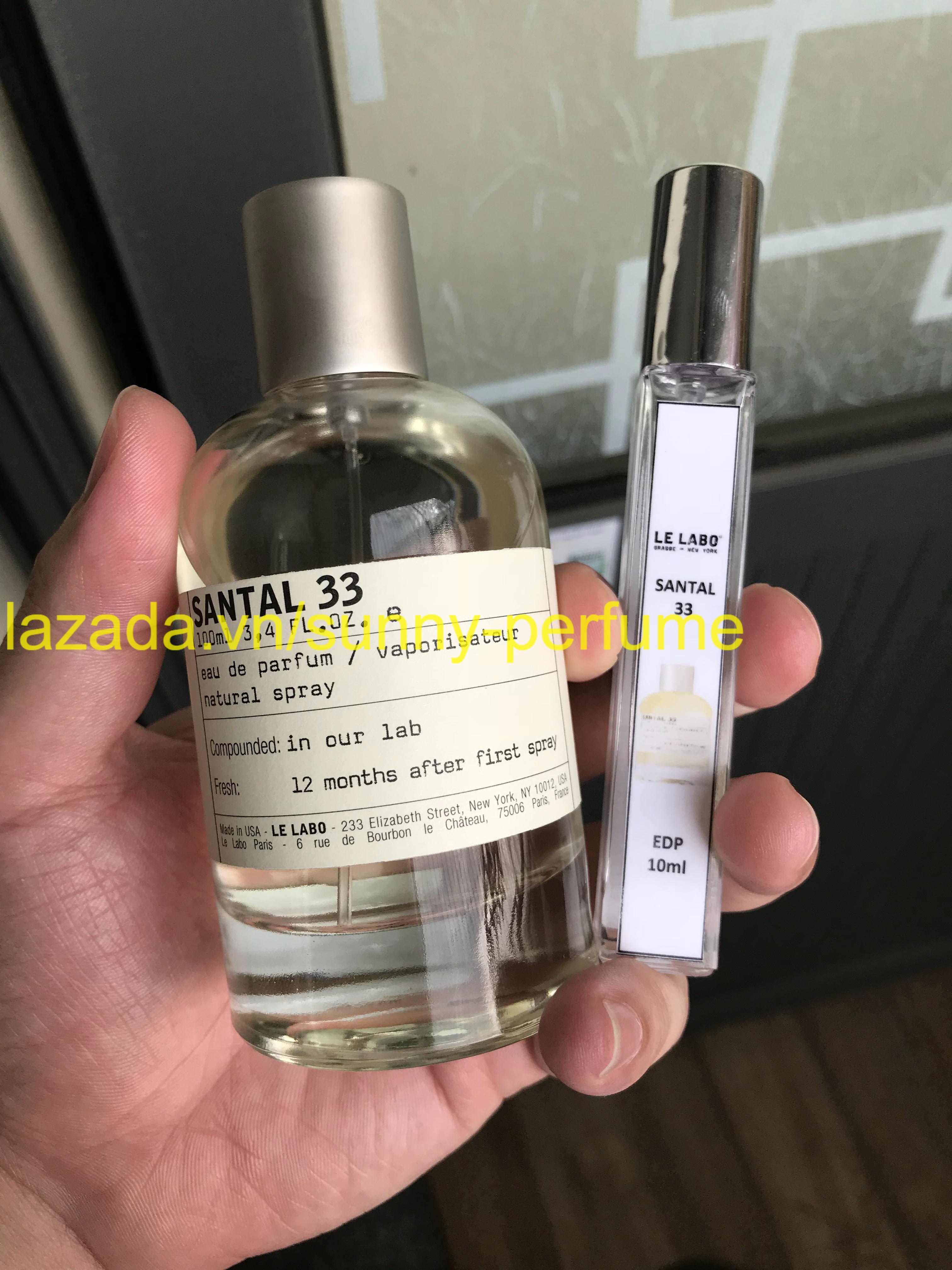 [sang trọng, đẳng cấp]-mẫu thử Lelabo Santal 33 5ml-10ml