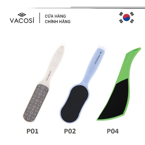 Dụng cụ chà gót chân 1 mặt P04 Vacosi