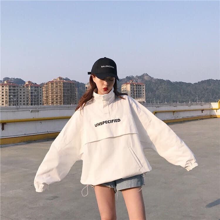 ÁO KHOÁC GIÓ NỮ CHUI ĐẦU - 230720 - MỘC QUYÊN FASHION