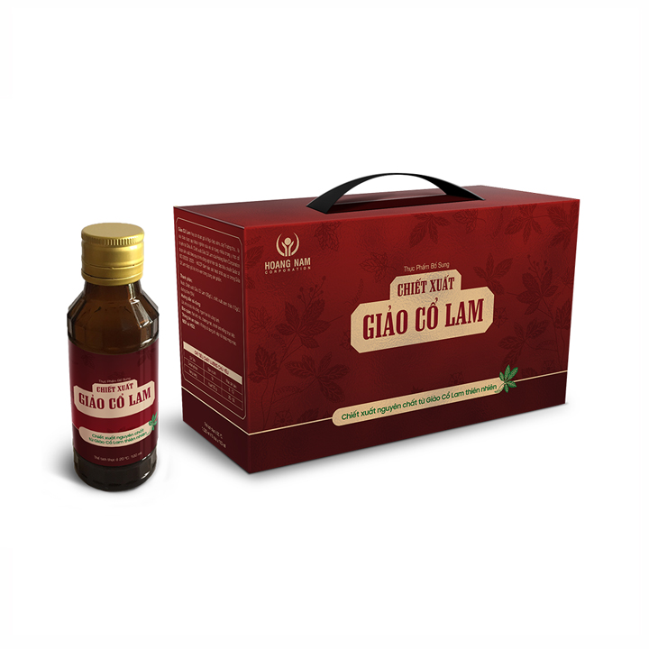 [HCM]Chiết xuất Giảo Cổ Lam - Hộp 10 chai x 100ml