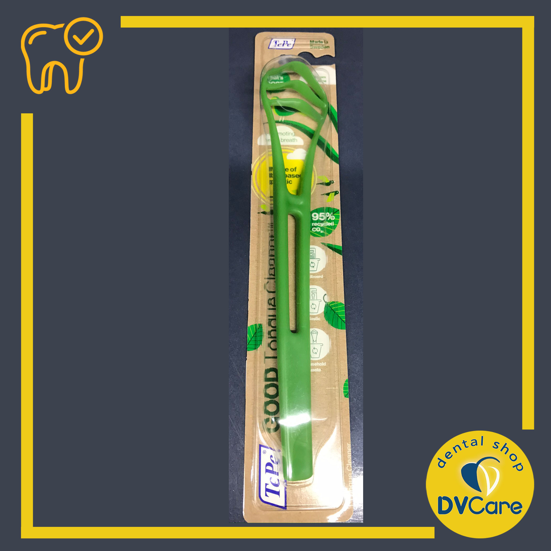 Cây cạo lưỡi TEPE Thụy điển Tounge Cleaner