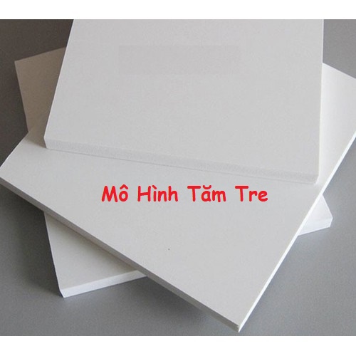 Combo 2 Bìa mô hình Fomex 30x40cm làm nhà hanmade