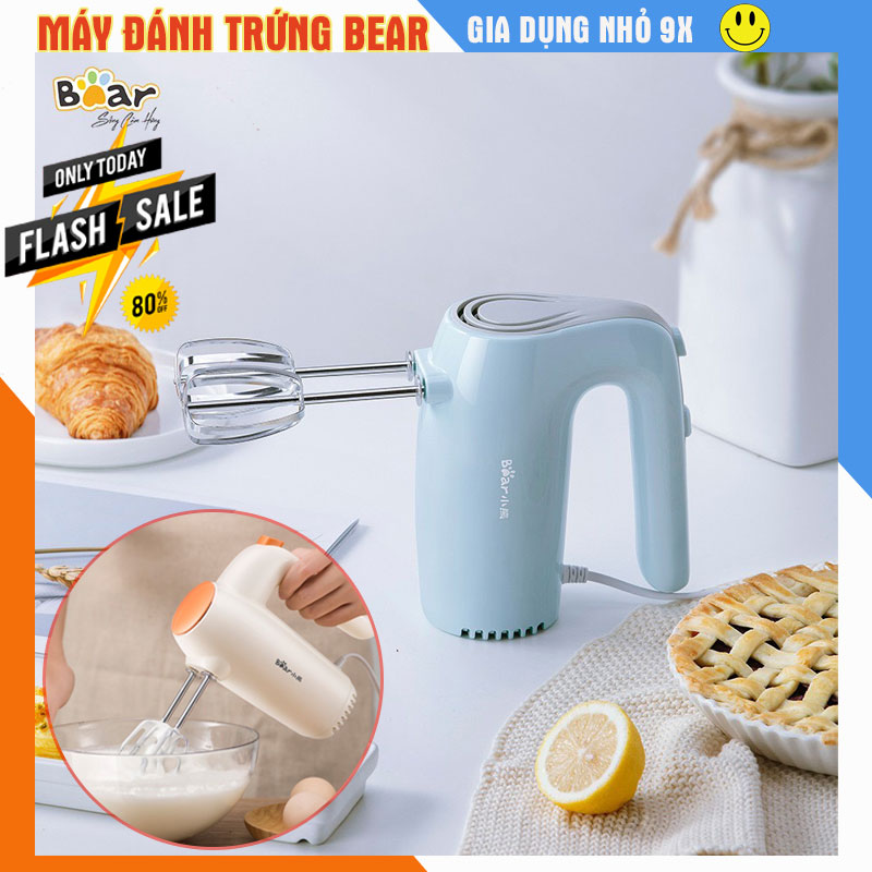 Máy Đánh Trứng Cầm Tay Bear DDQ-A01G1 - Chính Hãng BEAR Bảo Hành 18 Tháng